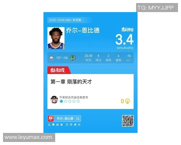 恩比德表现低迷仅得4分6板三分球全失正负值惨淡创赛季新低 恩比德表现低迷仅得4分6板三分球全失正负值惨淡创赛季新低
